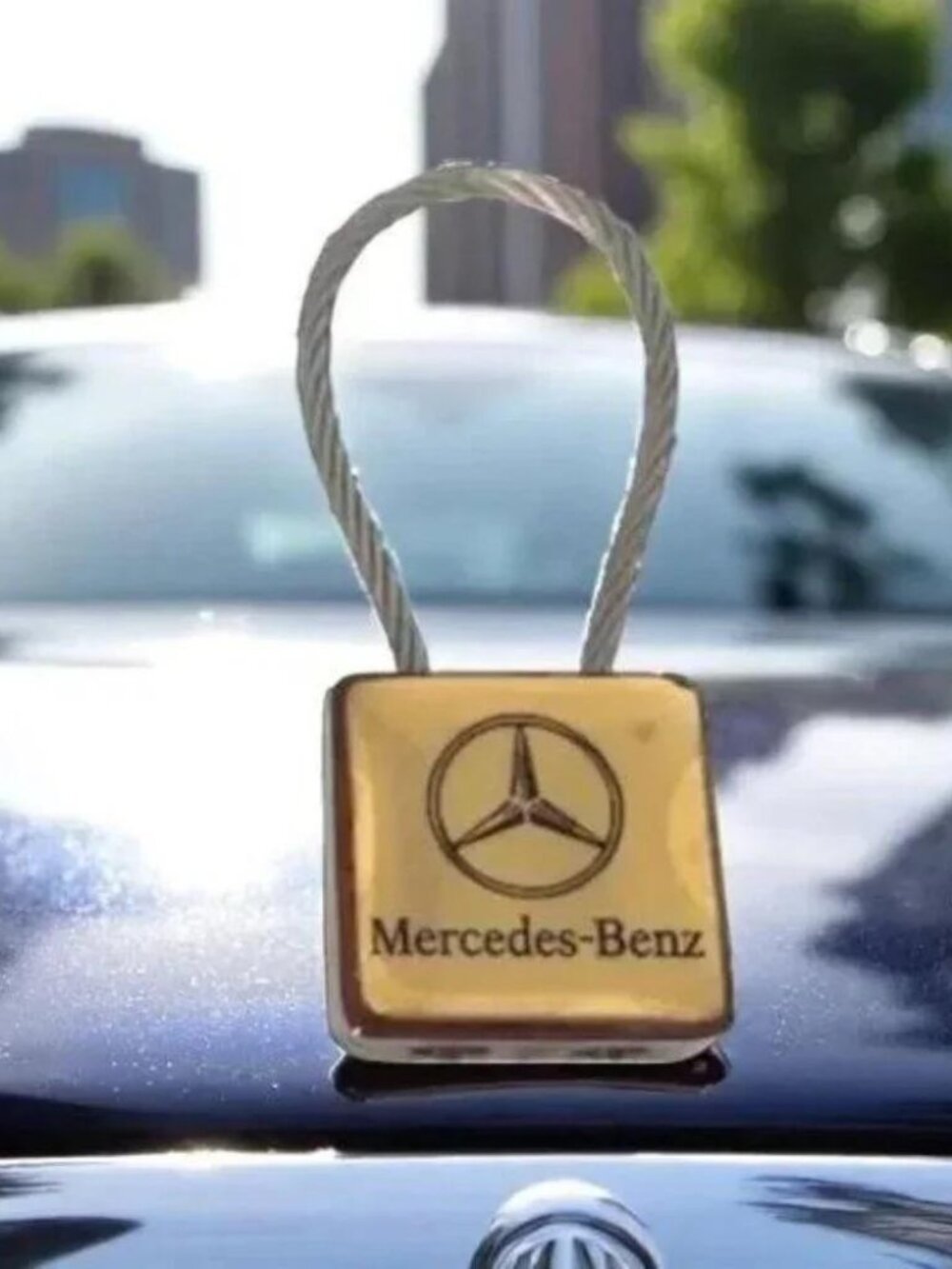 Vintage Mercedes Benz Key Ring